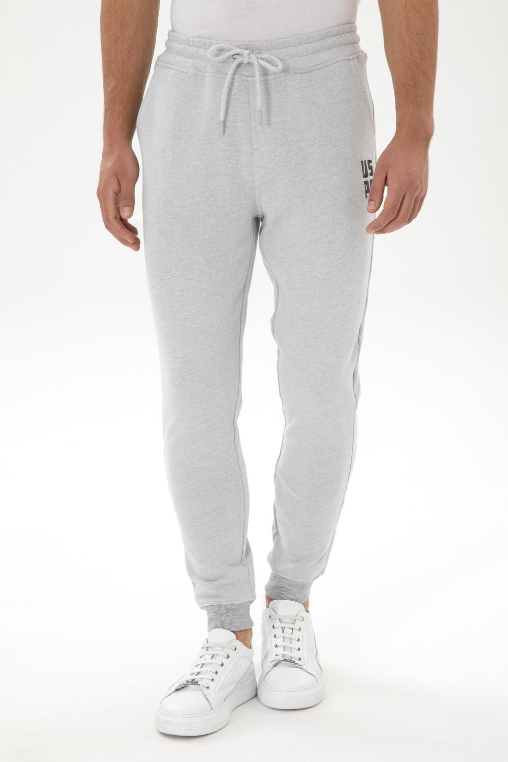 Erkek Gri Melanj E_ofman Alt_ - U.s. polo assn фото 2