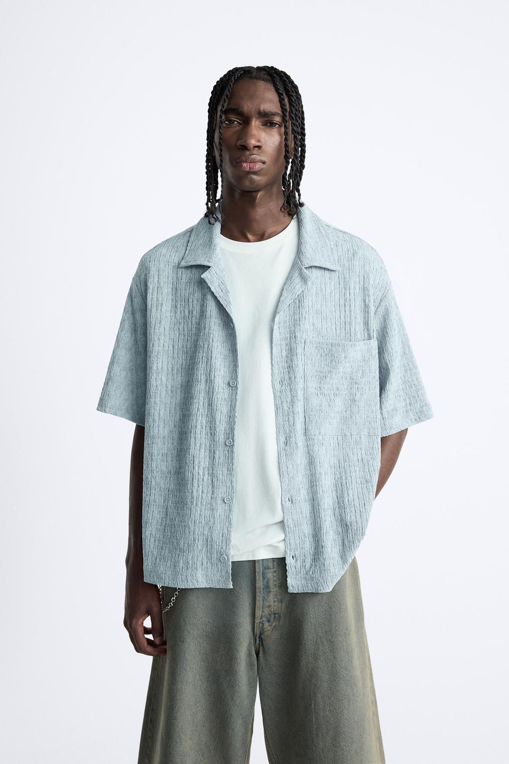 TEXTURED SHIRT - Zara фото 19