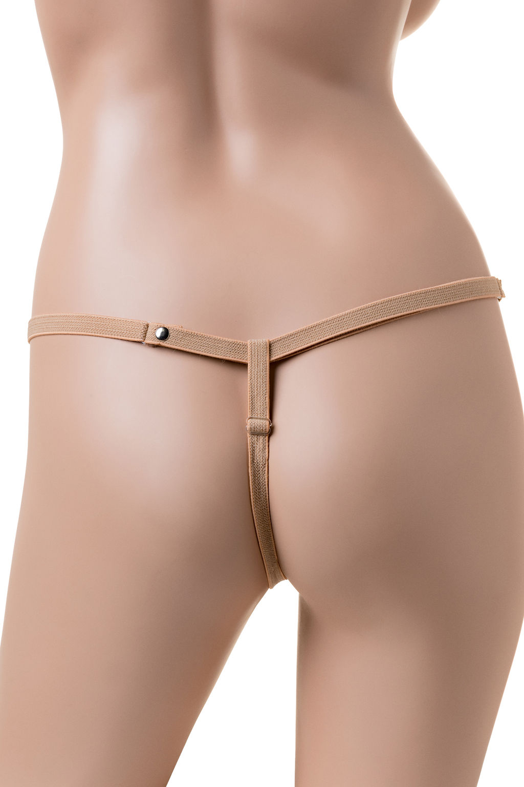 Фаллопротез LoveToy поясной, телесный, 18,5 см  фото 4