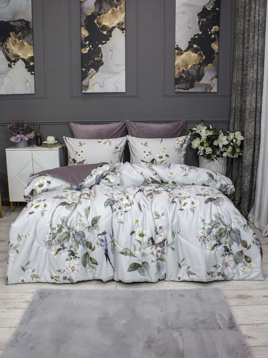 Севилья (жемчуг пыльная орхидея) ABC Egypt Cotton комплект