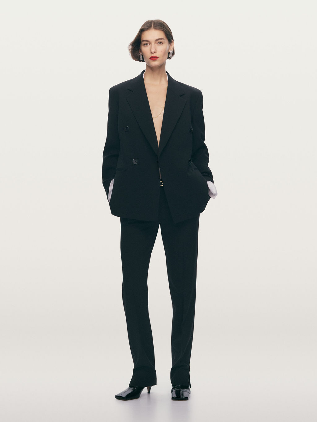 Pantalones sastre slim - H&m фото 2