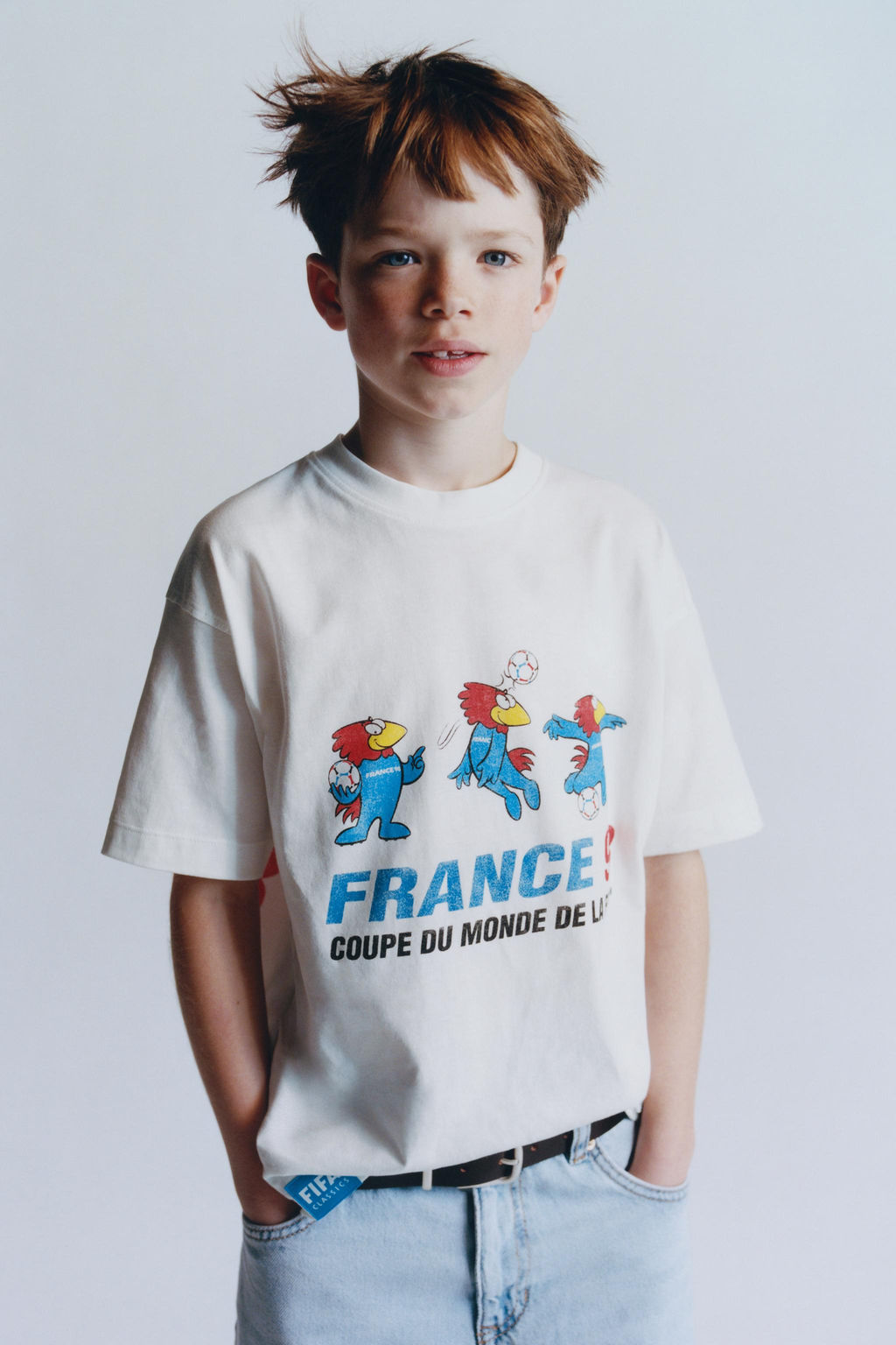 CAMISETA ESTAMPADA FIFA WORLD CUP  1998 / Blanco - Zara фото 6
