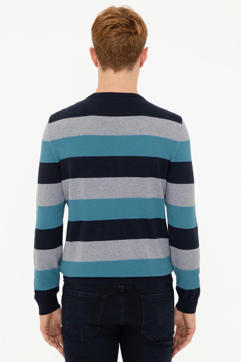 Мужской флот синий свитер Неожиданная скидка в корзине - U.s. polo assn фото 4