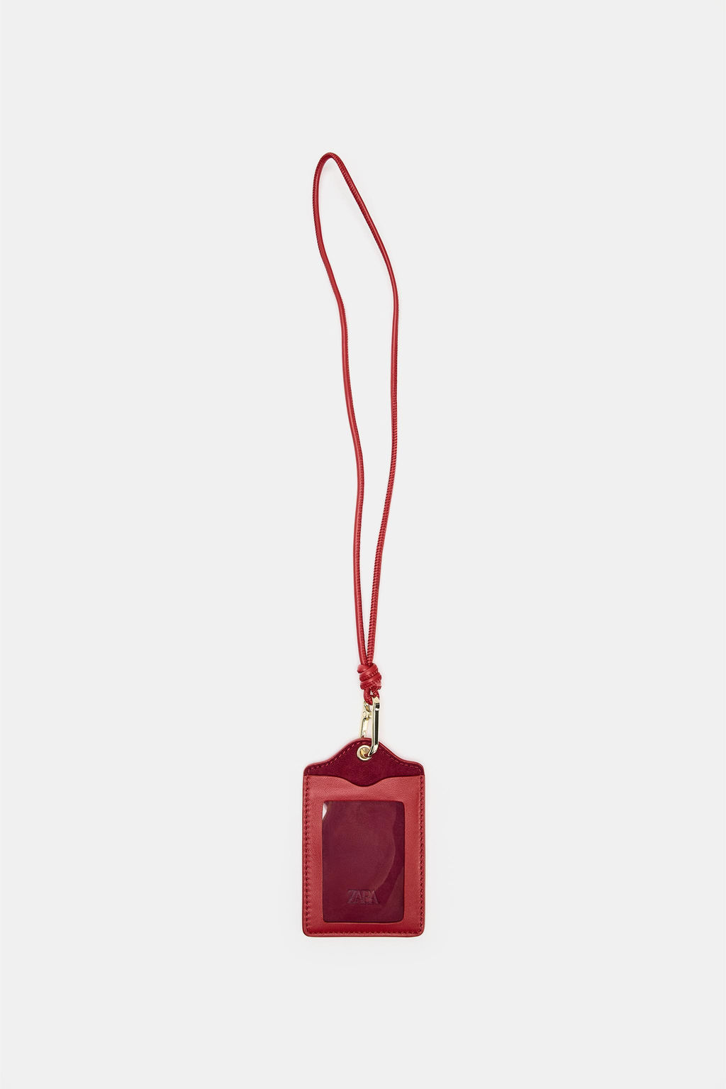 PORTATARJETAS PIEL / Rojo - Zara фото 3