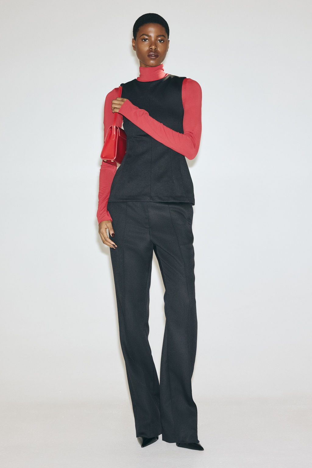 Top en punto roma con peplum - H&m фото 7