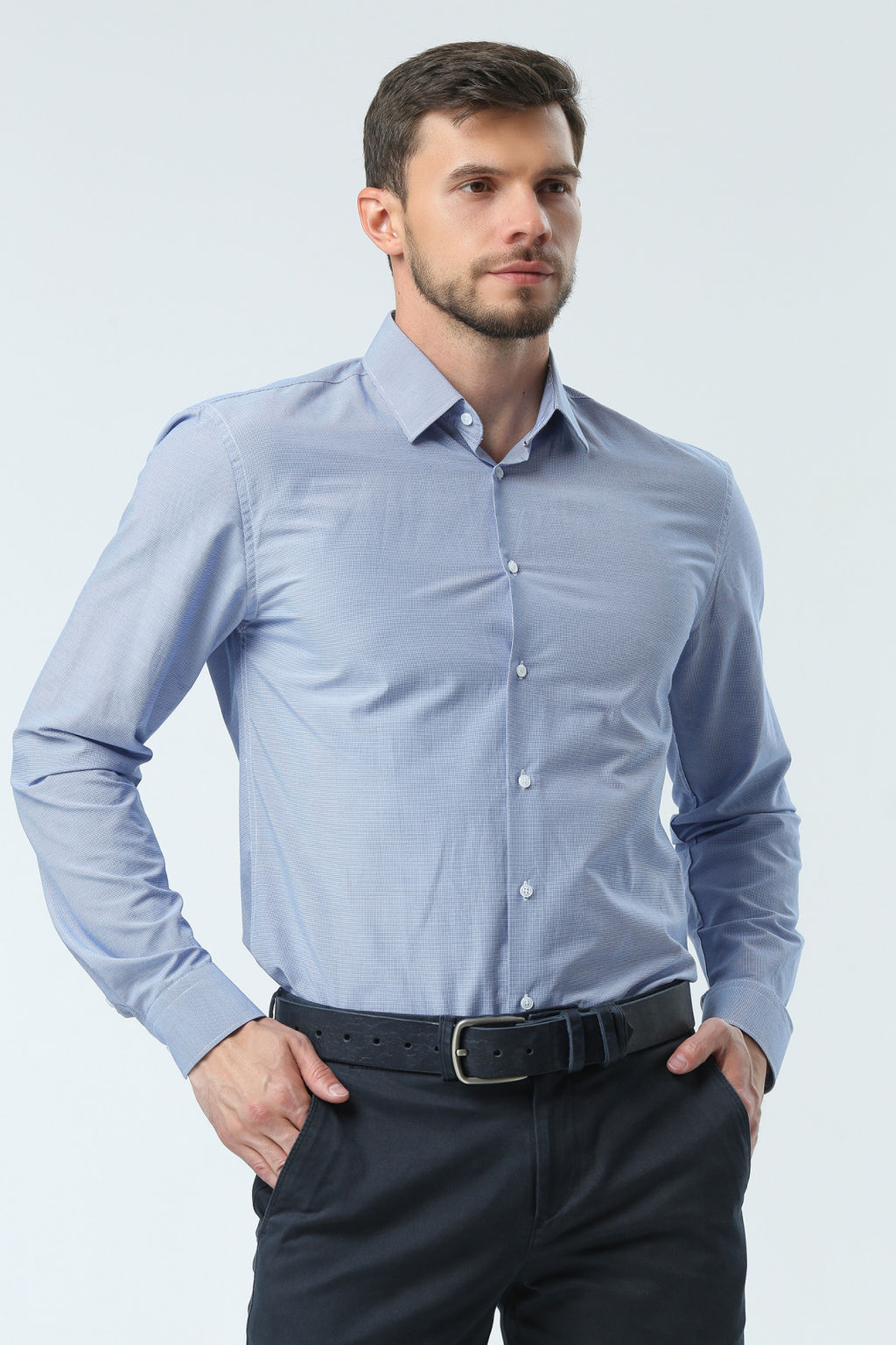 Рубашка 23-57-Б-01 - Nicolo angi фото 3