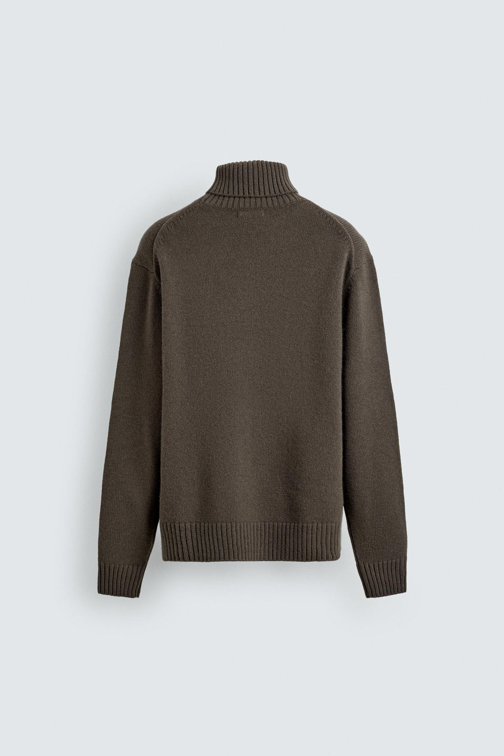 100% WOOL HIGH NECK JUMPER - Zara фото 16