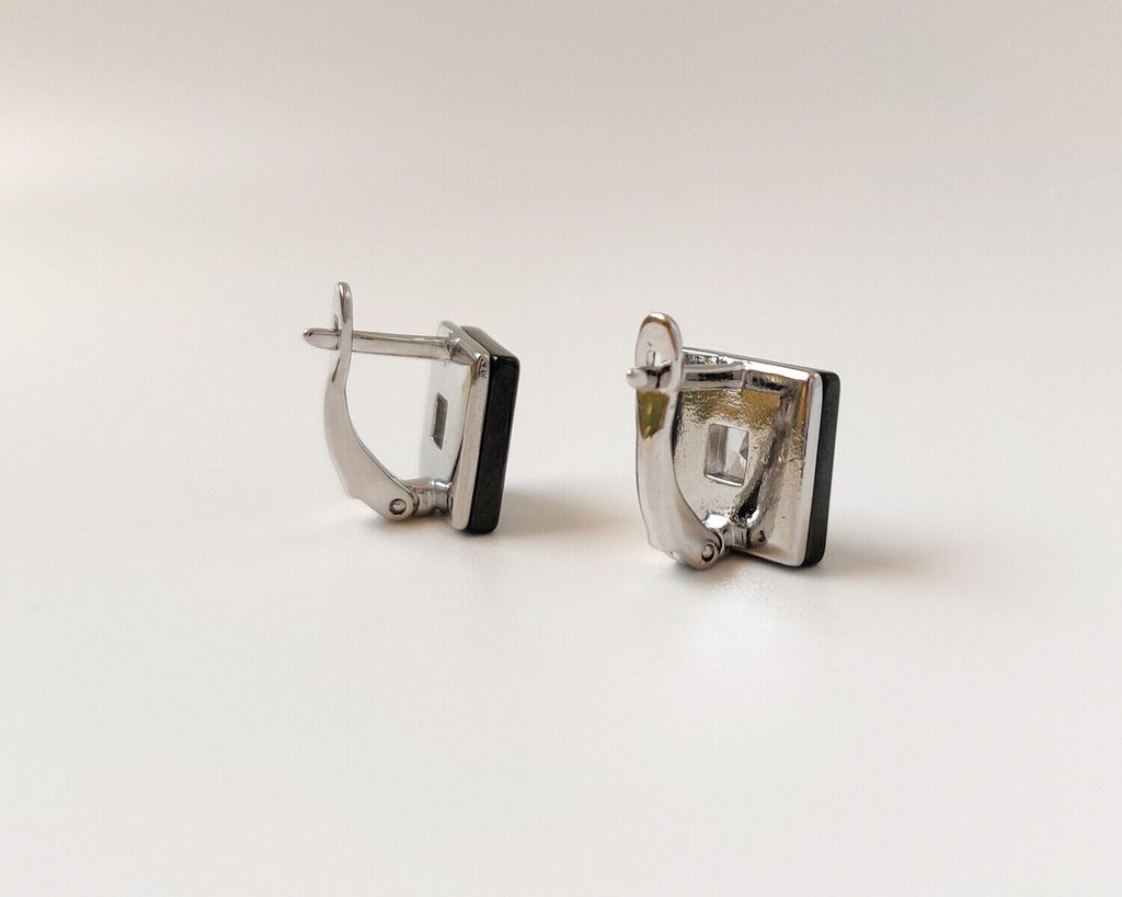 Серьги с керамикой