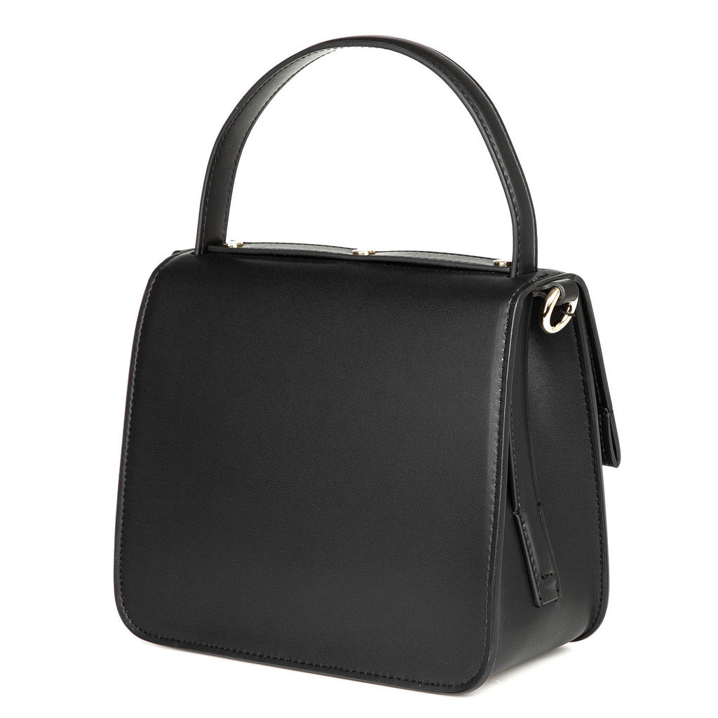 2153 black, Женская кожаная сумка, Barcelo Biagi