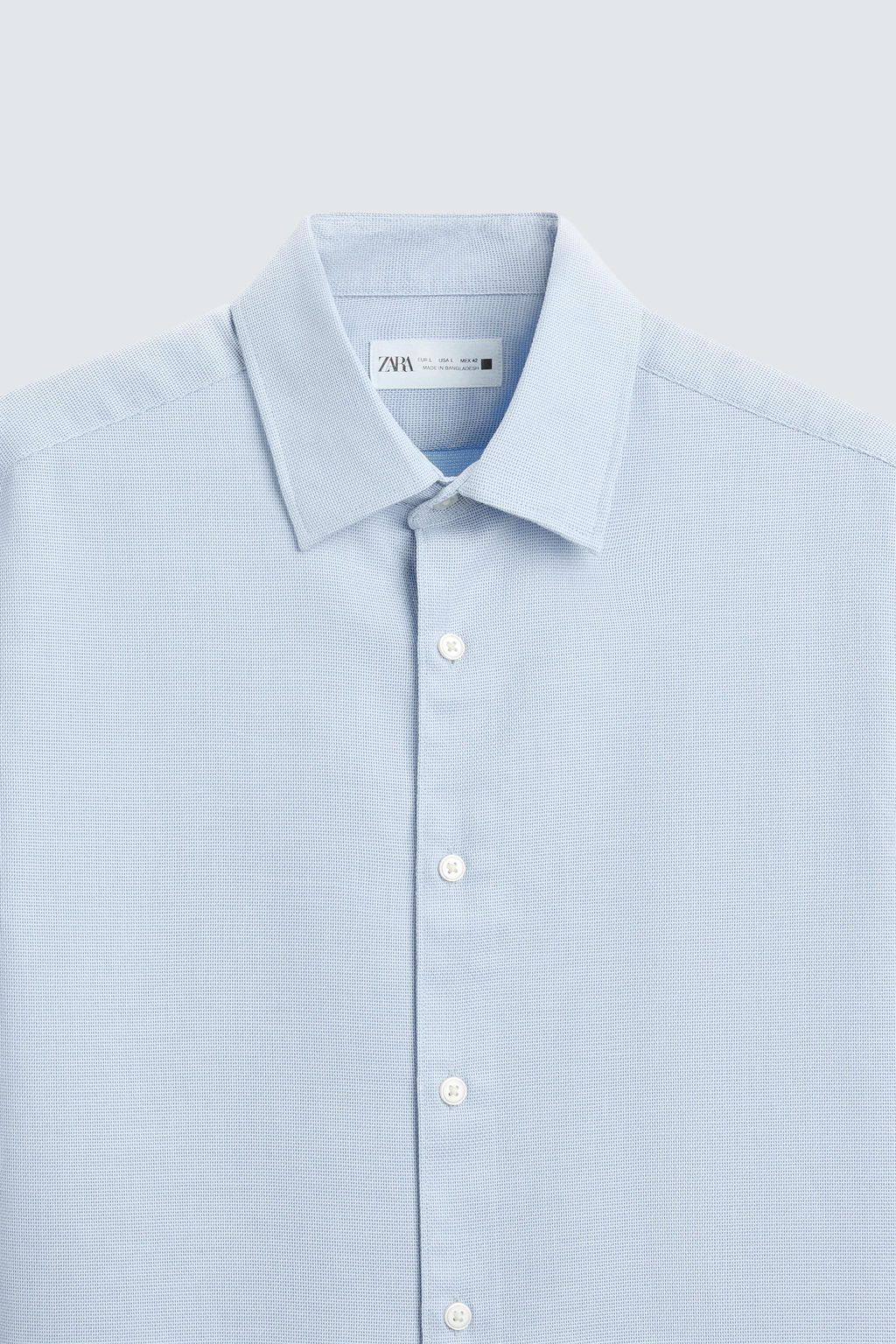 EASY CARE TEXTURED SHIRT - Zara фото 8