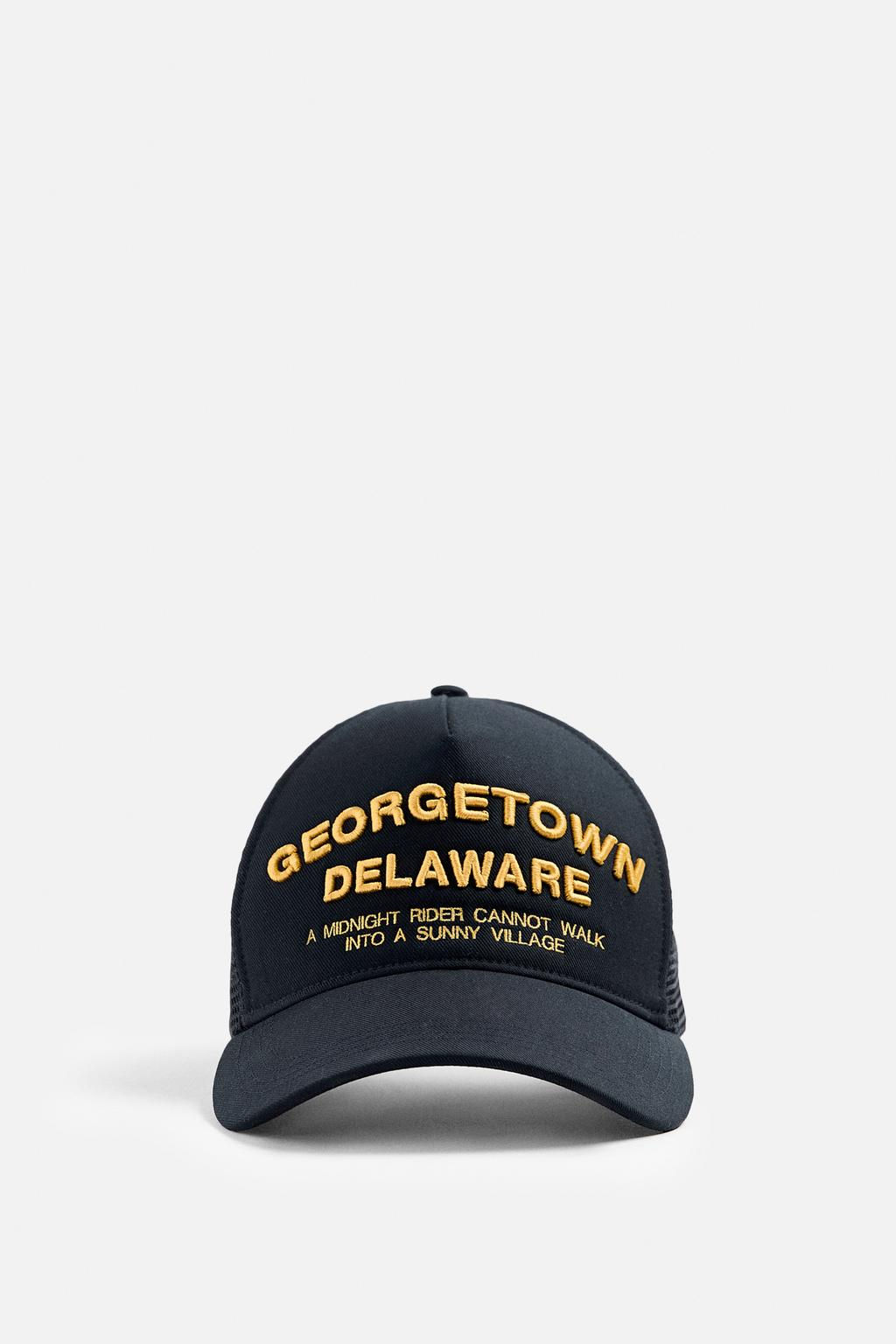 CAP WITH CONTRAST EMBROIDERY - Zara фото 2