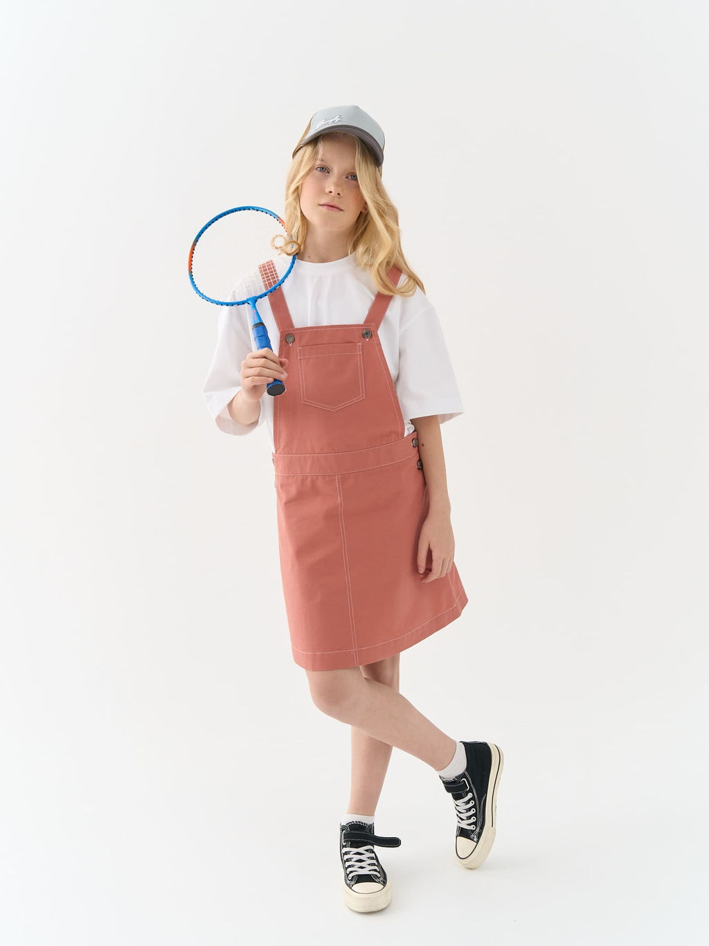 Сарафан Терракот из габардина 7+ - Bungly фото 10