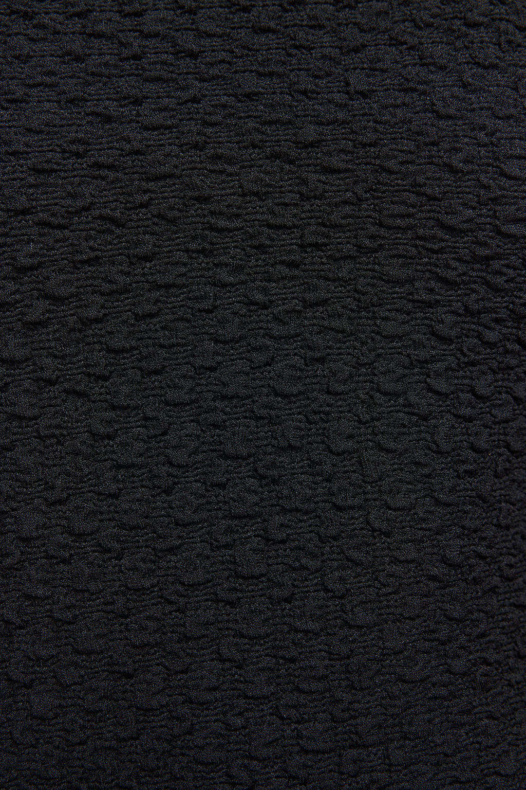 Siyah Dik Yaka Dokulu Kumas Fitted/Vucuda Oturan Esnek Orme Orme Bluz TWOSS24BZ00066 - Trendyolmilla фото 6