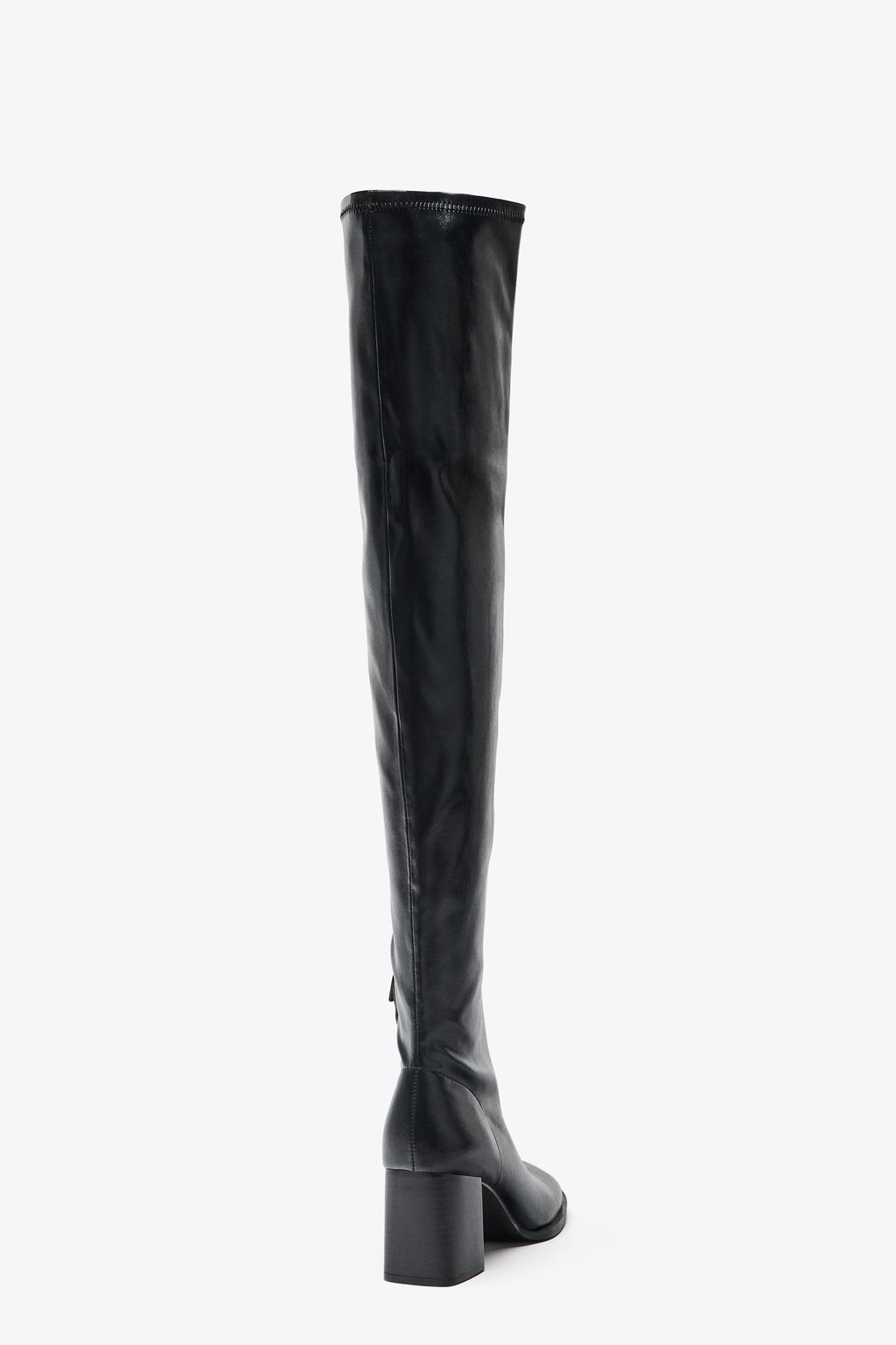 HIGH-LEG HEELED BOOTS - Zara фото 10