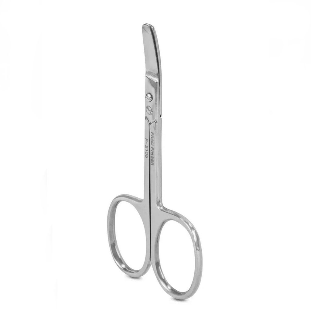 Frau Finger Ножницы для ногтей детские изогнутые / Classic FS-2105SP, глянцевые, ручная заточка, 9 см