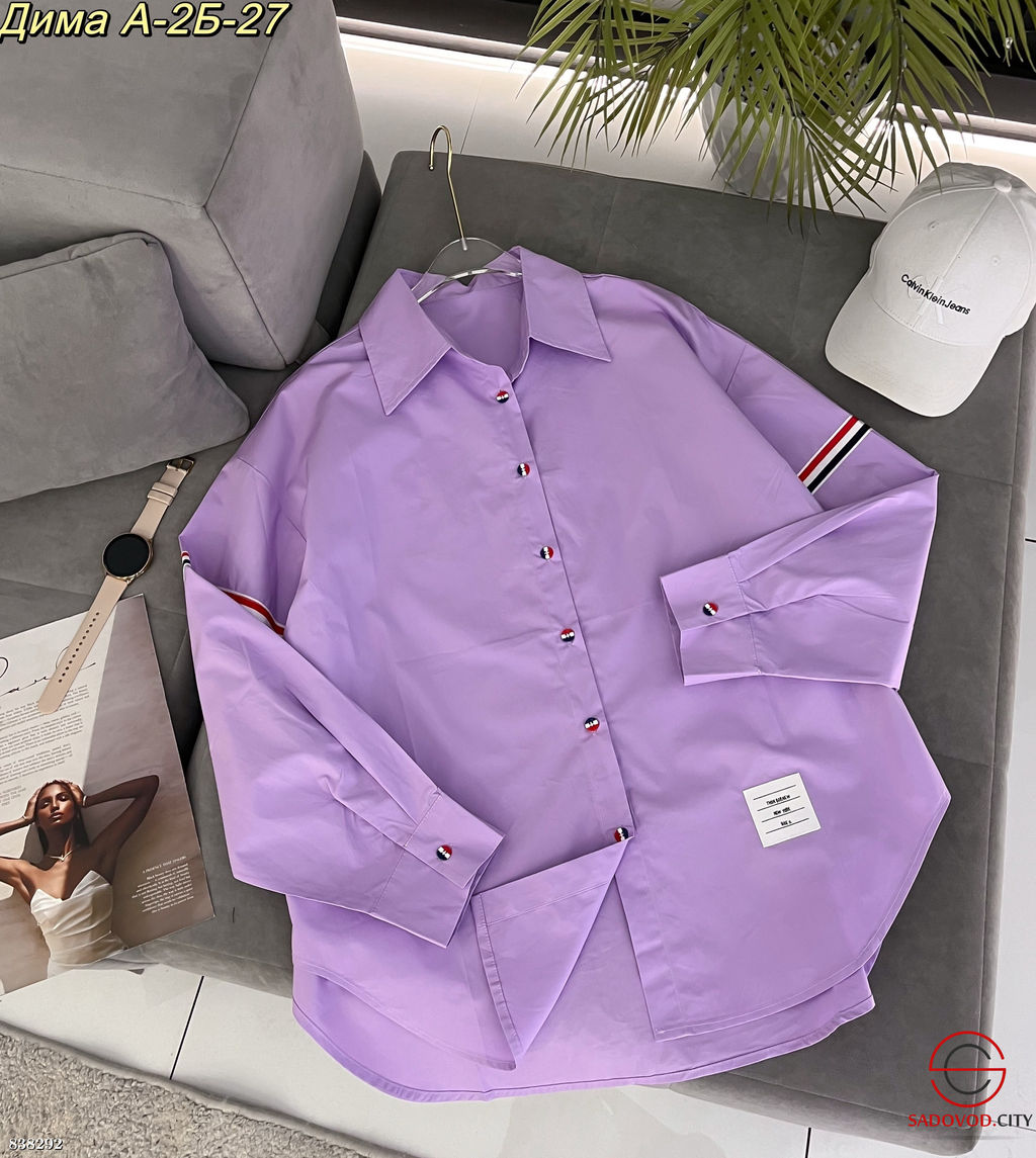 Рубашка женская из хлопка - Bruno фото 3