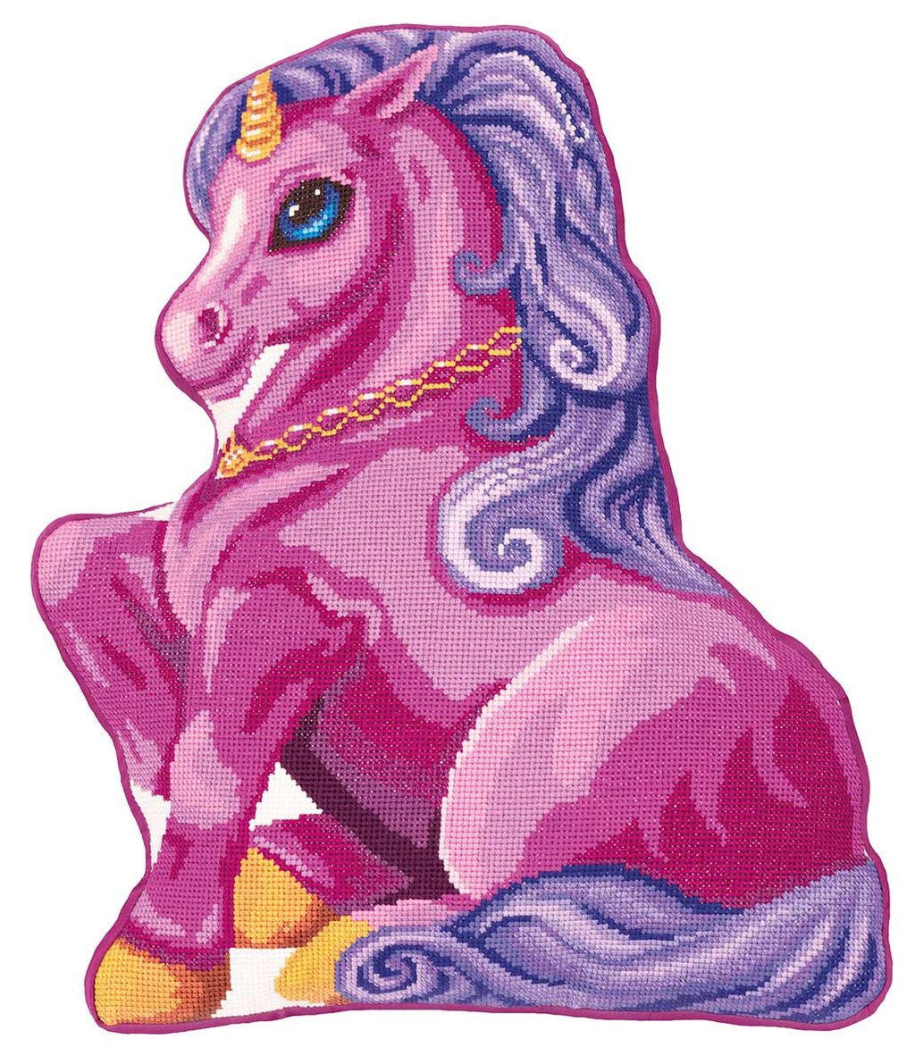 Набор для вышивания PANNA PD-7143 Подушка Мой единорог 38 х 44 см