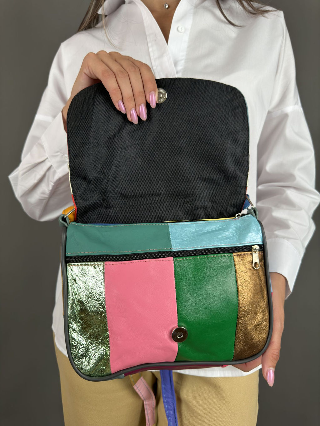 Сумка женская из телячьей кожи - Sefaro фото 10