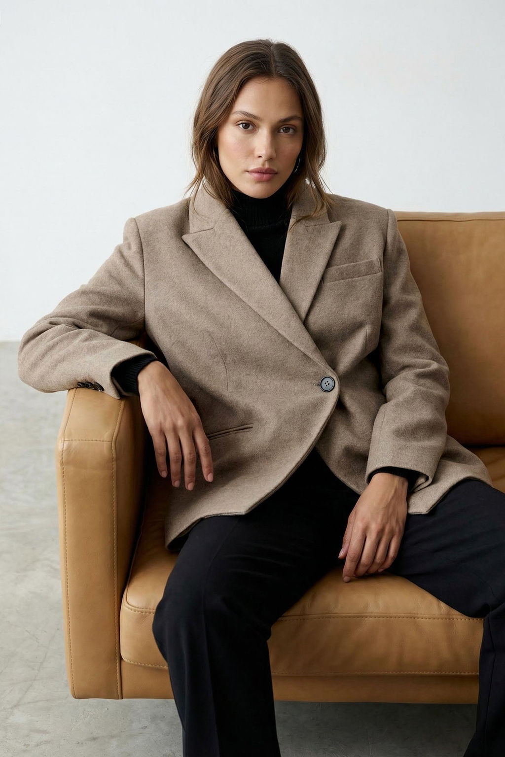 TRENDYOLMILLA Bordo Kase Fitted Blazer Ceket TWOAW25BC00011  фото 13