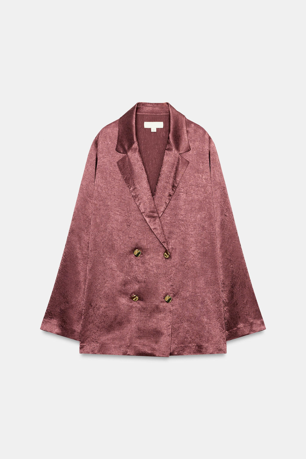 BLAZER FLUIDA EFECTO ARRUGADO / breva - Zara фото 5