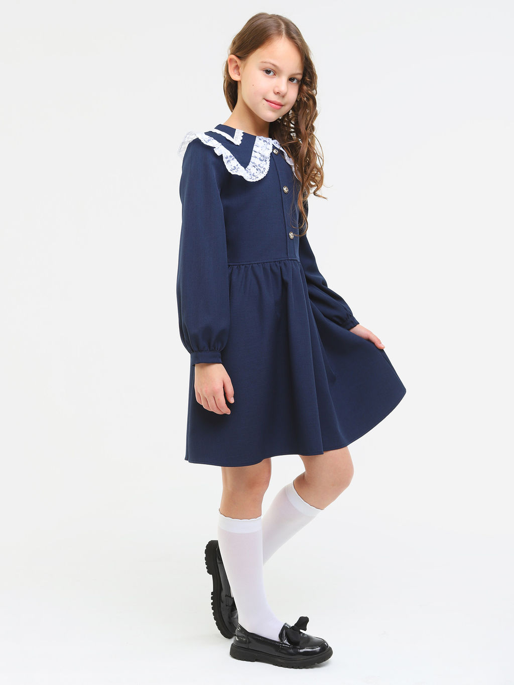 Платье для девочек - Синий мир фото 4