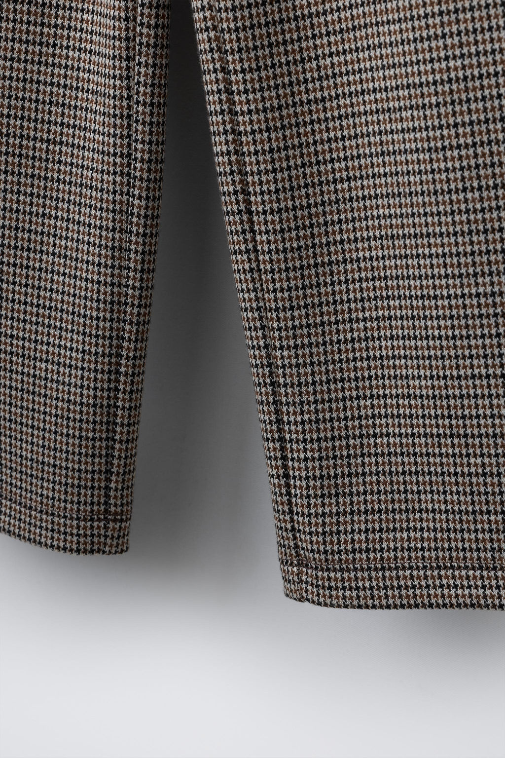 WIDE-LEG JACQUARD TROUSERS WITH BUTTONS - Zara фото 4