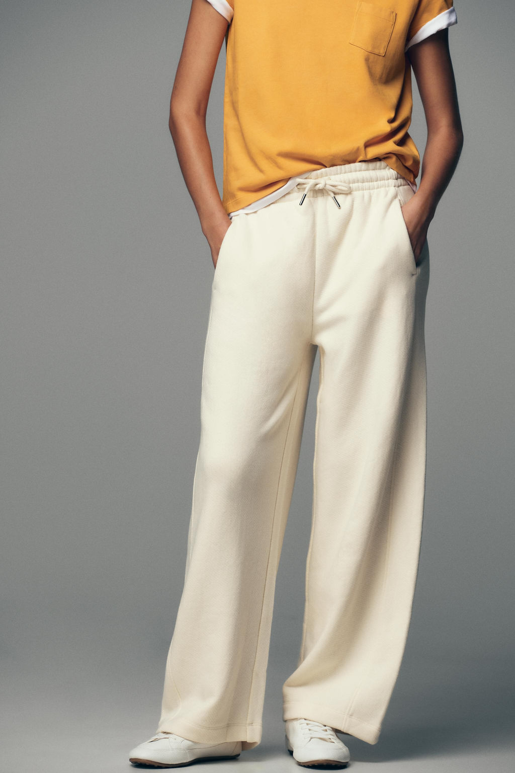 RUSTIC WIDE-LEG TROUSERS - Zara фото 10