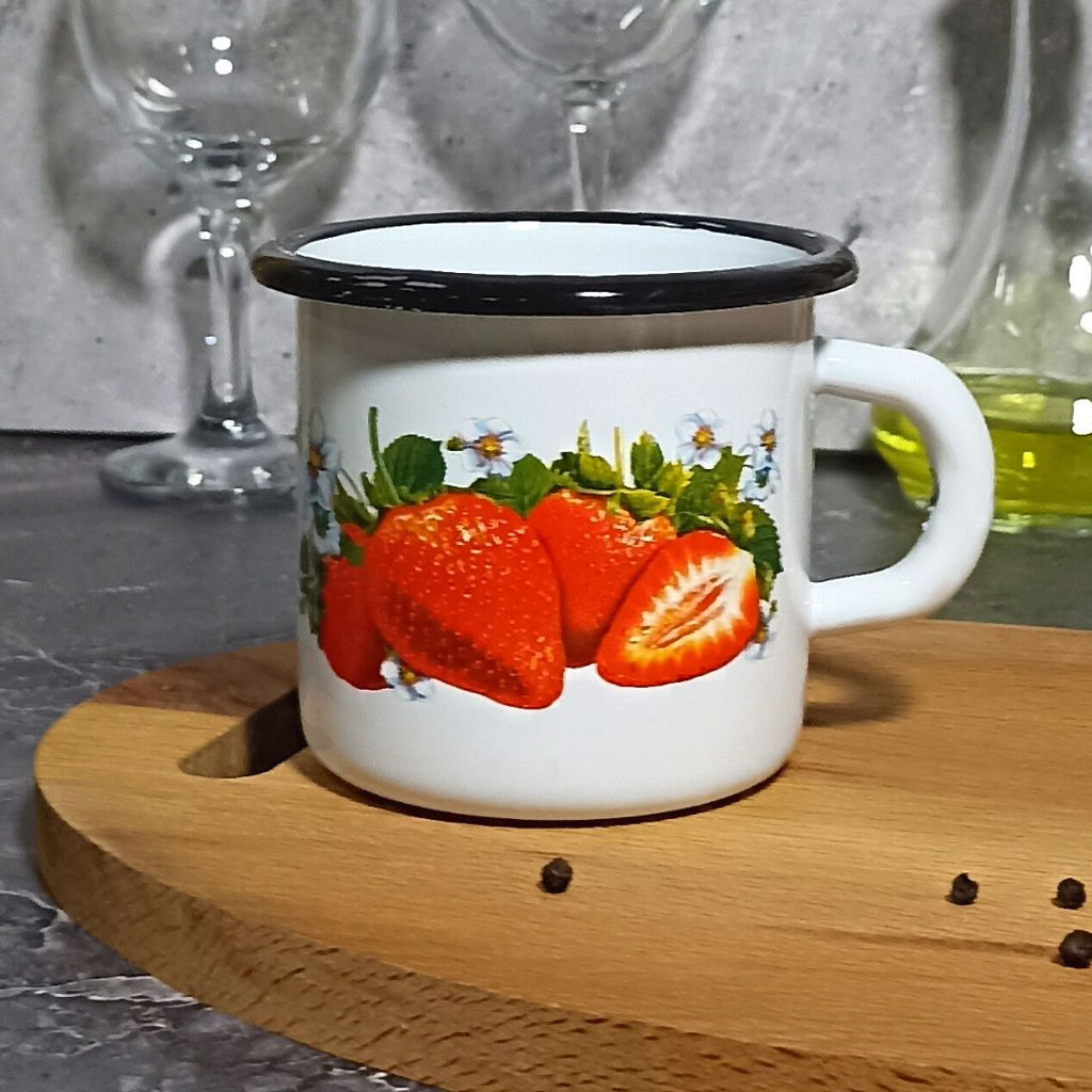 Кружка 0,4л 1с2с с рисунком - Стальэмаль фото 2