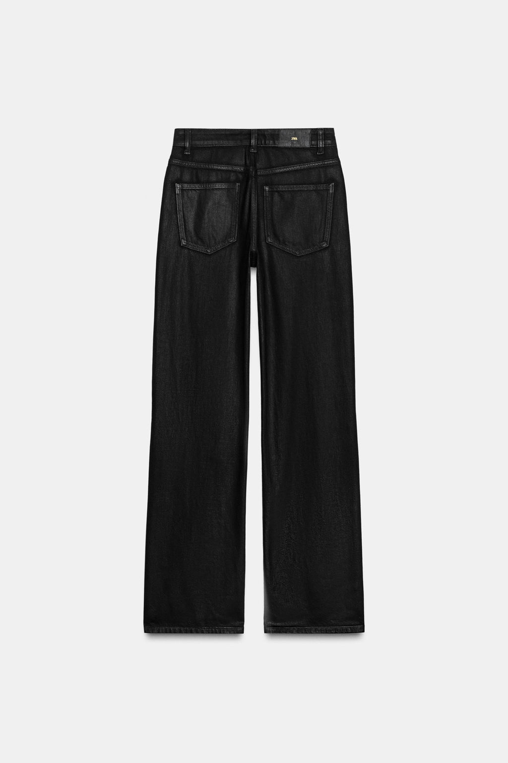 Z1975 REGULAR FIT HIGH-WAIST COATED JEANS