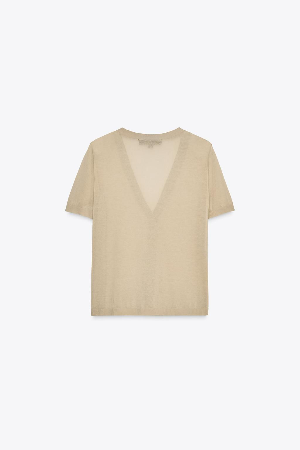 EXTRA FINE KNIT TOP - Zara фото 8