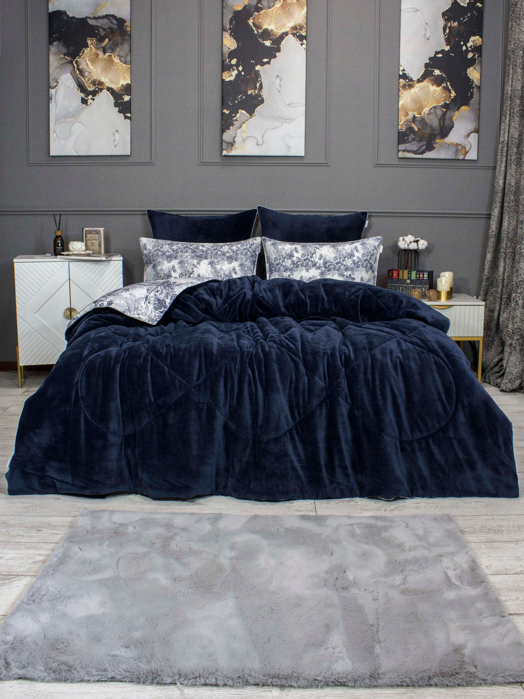 Фаворит (индиго жемчуг) ABC Egypt Cotton комплект - Kazanov.a. фото 4