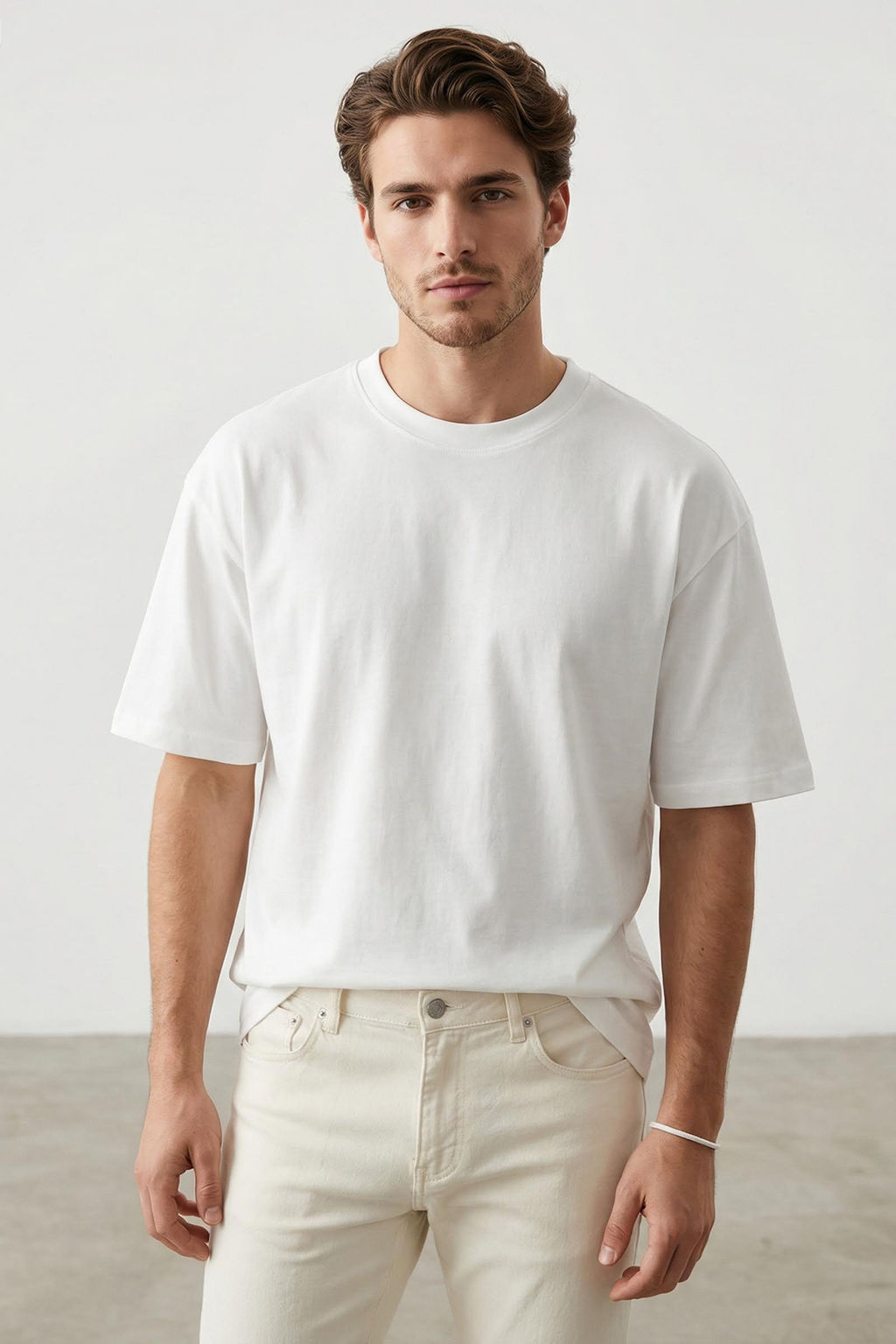 TRENDYOL MAN Siyah Oversize/Genis Kesim S?rt Hayvan Bask?l? %100 Pamuk T-Shirt TMNSS25TS00117 - Trendyolmilla фото 23