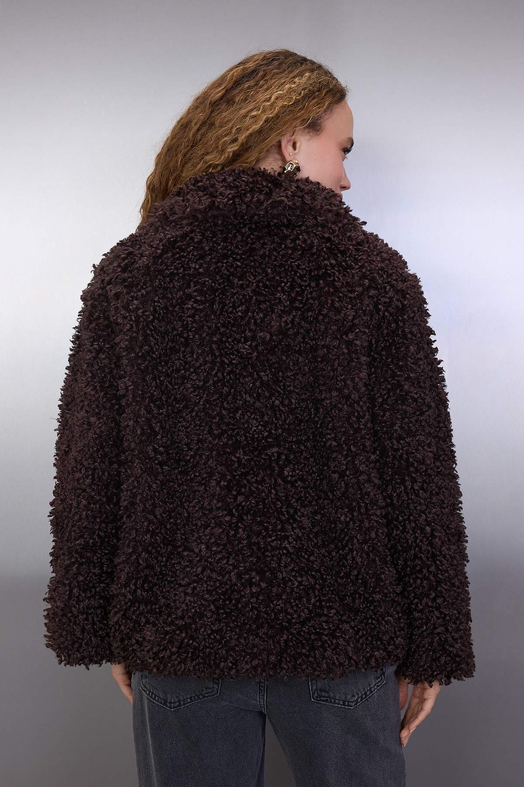Kahverengi Oversize Kal?p Kurk Mont TWOAW26MO00057