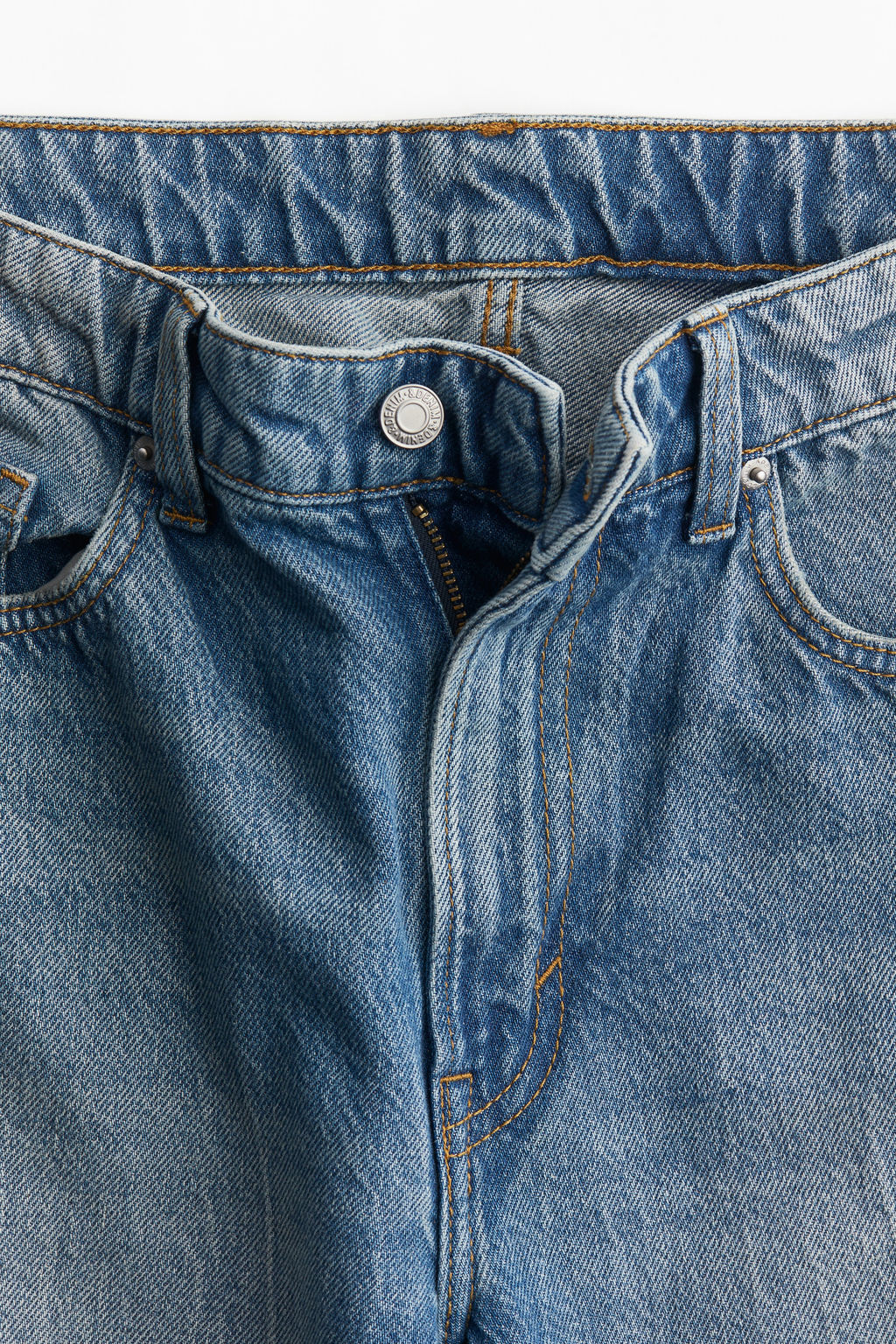 Baggy Bootcut Regular Jeans - H&m фото 14