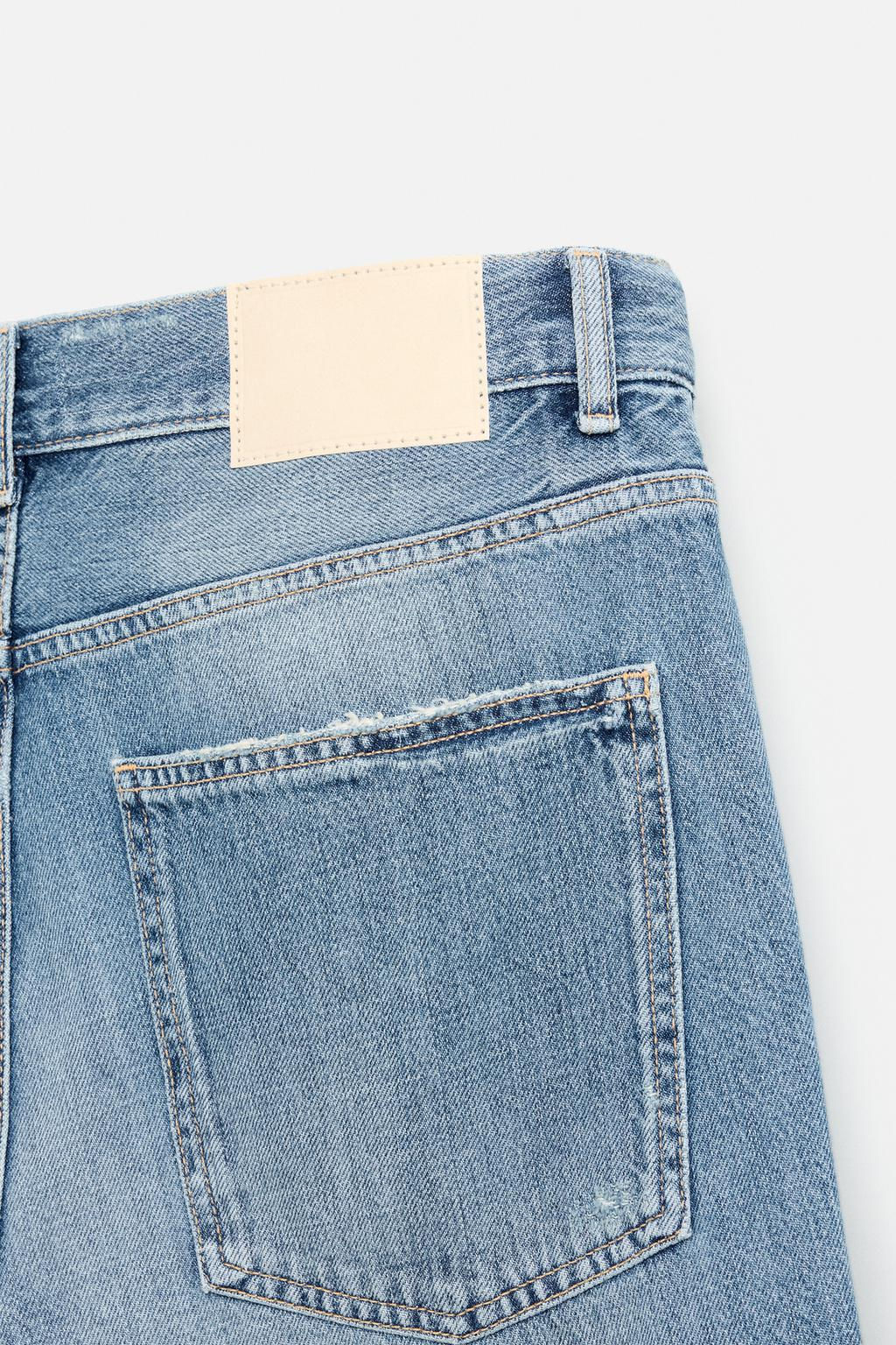 REWORKED RELAXED FIT JEANS - Zara фото 10