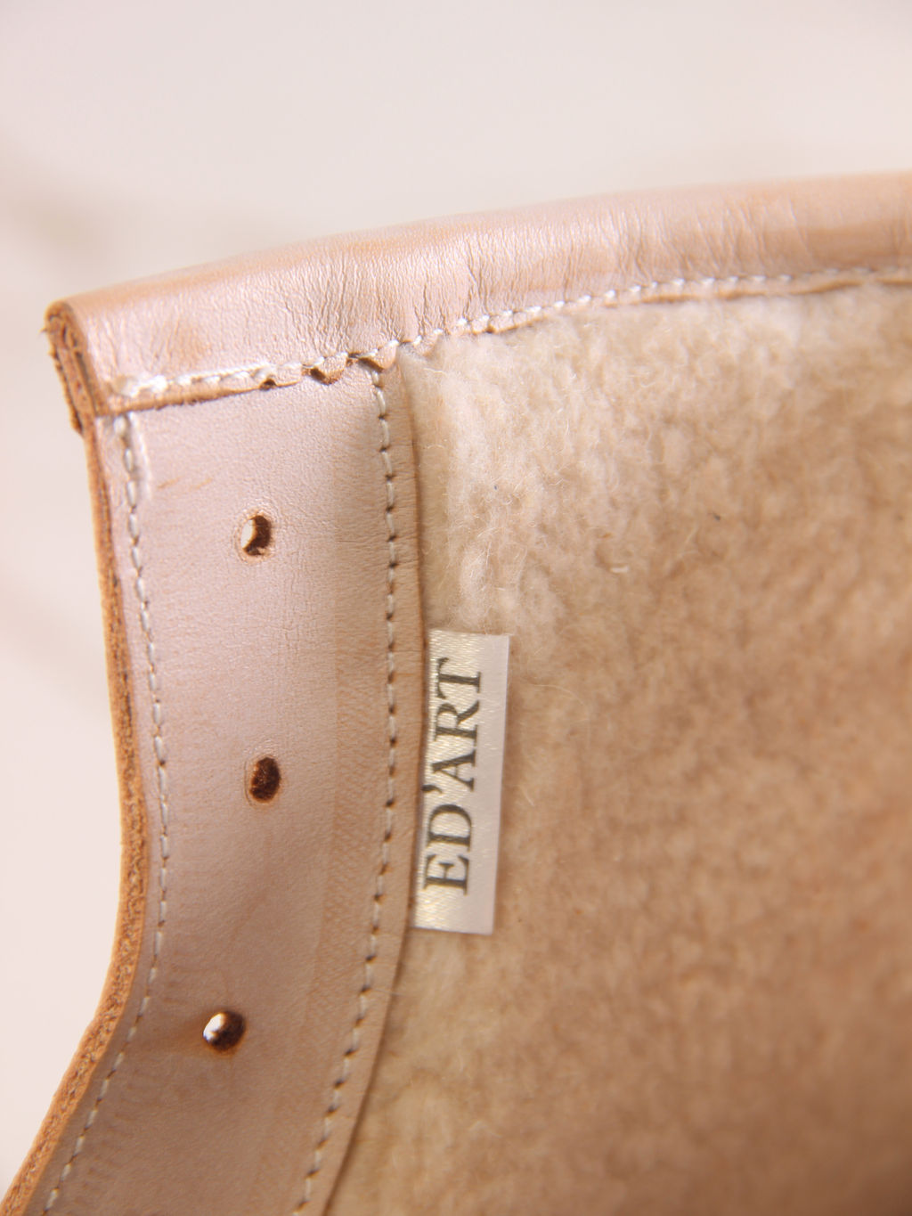 Ботинки 319.taskanaka.Вакса пудра/мех