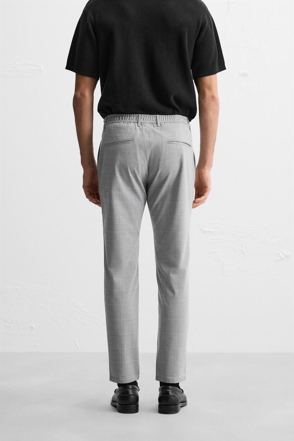 SLIM FIT COMFORT TROUSERS - Zara фото 22