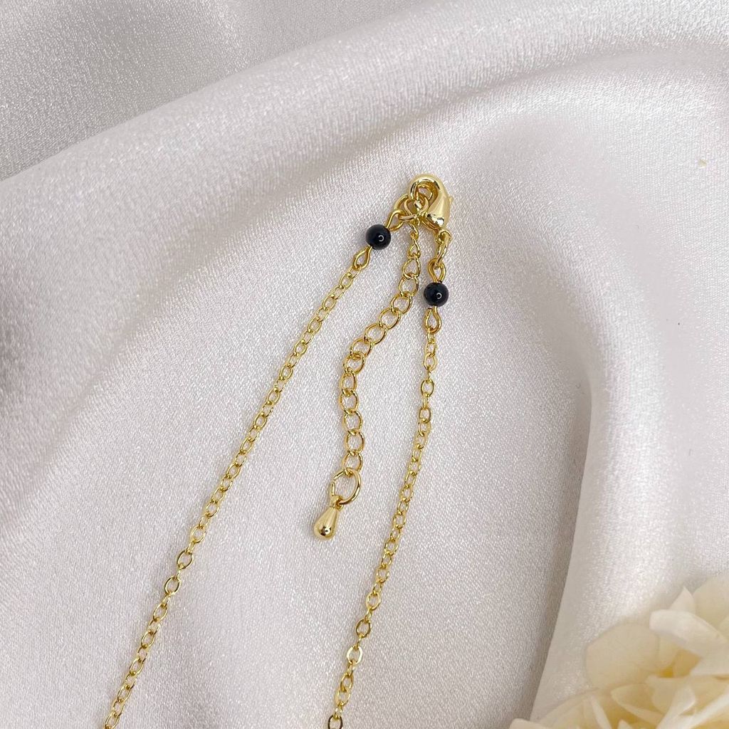 Колье на цепочке с Турмалином микс 43 см +