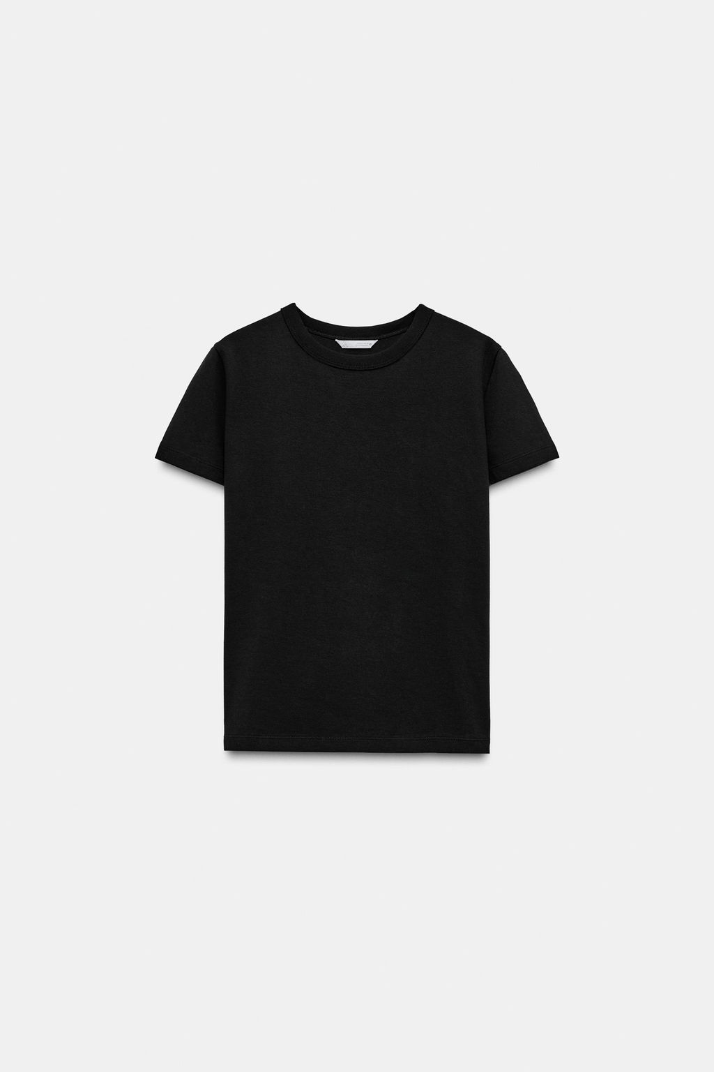 SHORT SLEEVE INTERLOCK T-SHIRT - Zara фото 10