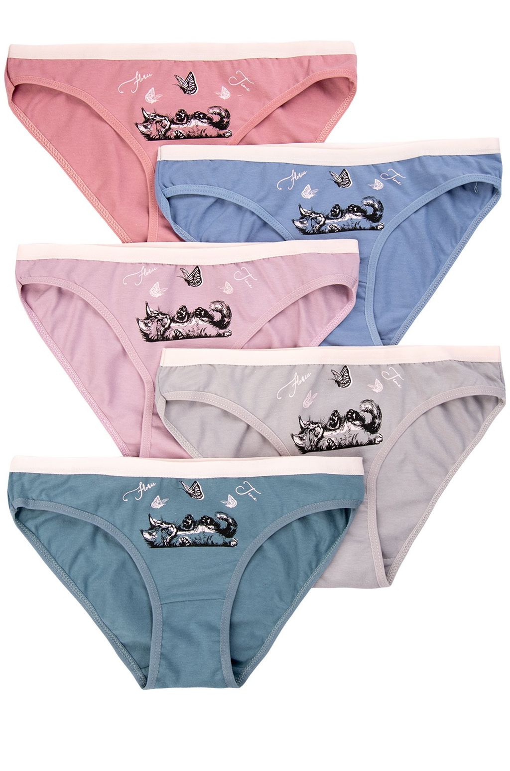 Женские трусы-слипы 5 шт. Donella фото 4