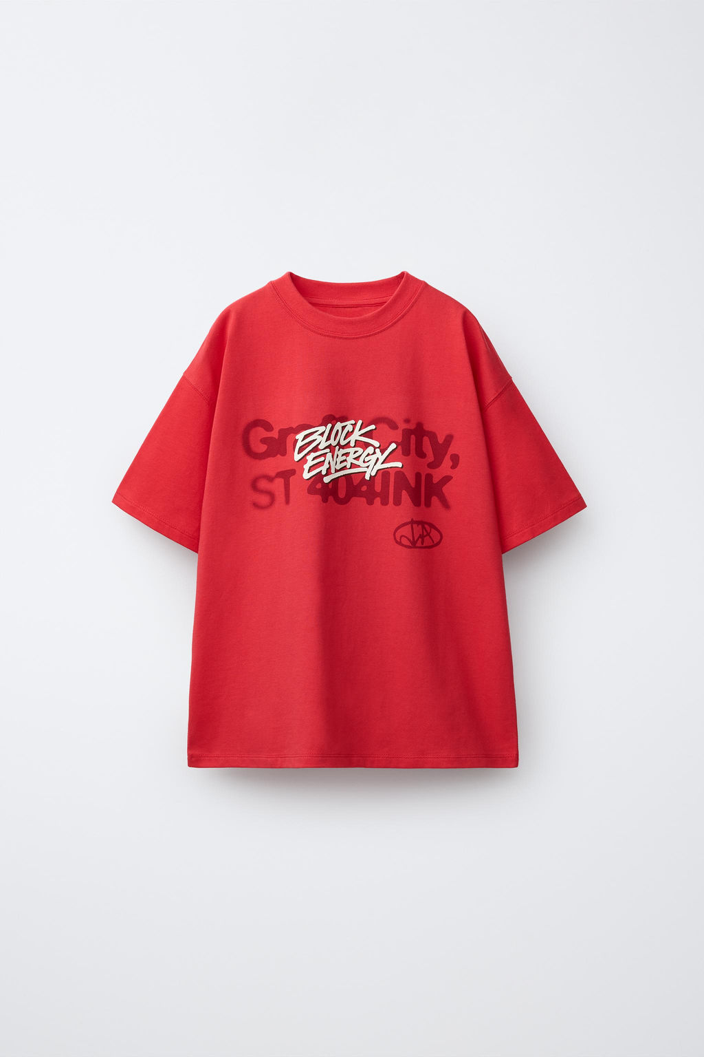 CAMISETA ESTAMPADO GRAFFITI / Rojo - Zara фото 7