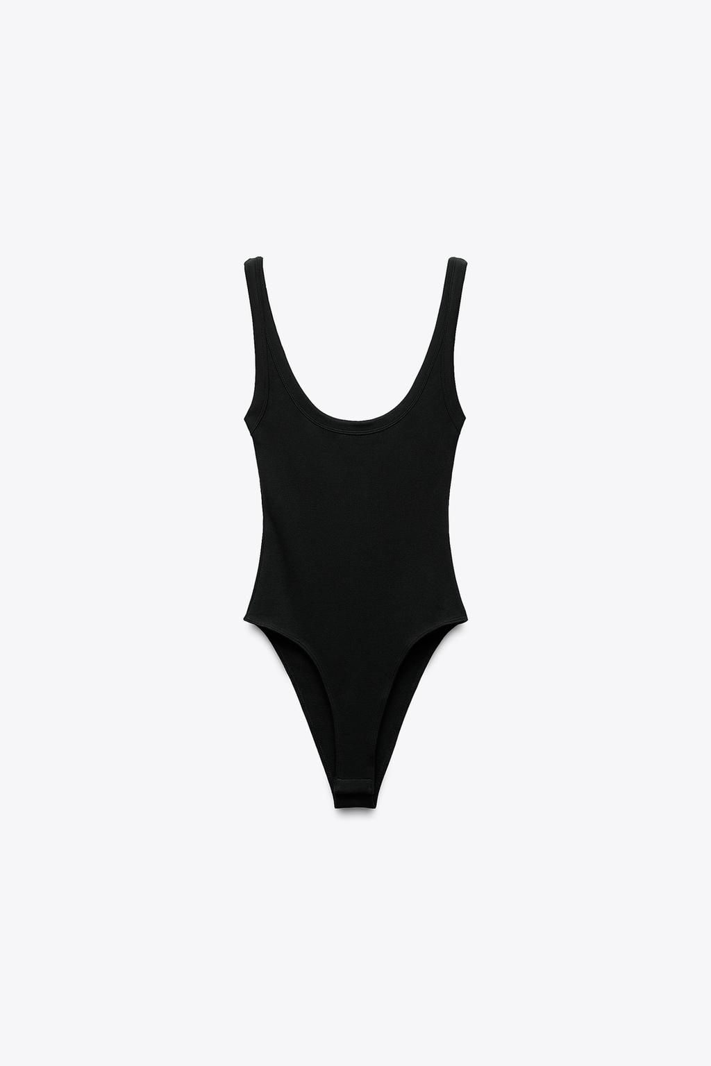 RIBBED BODYSUIT - Zara фото 21