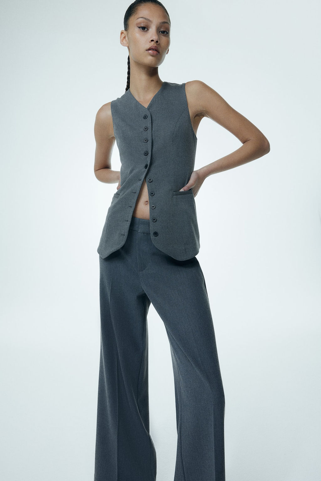 Pantalon sastre amplio