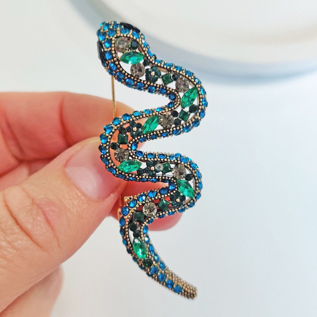 Брошь ЗМЕЙКА - Vel vett фото 3