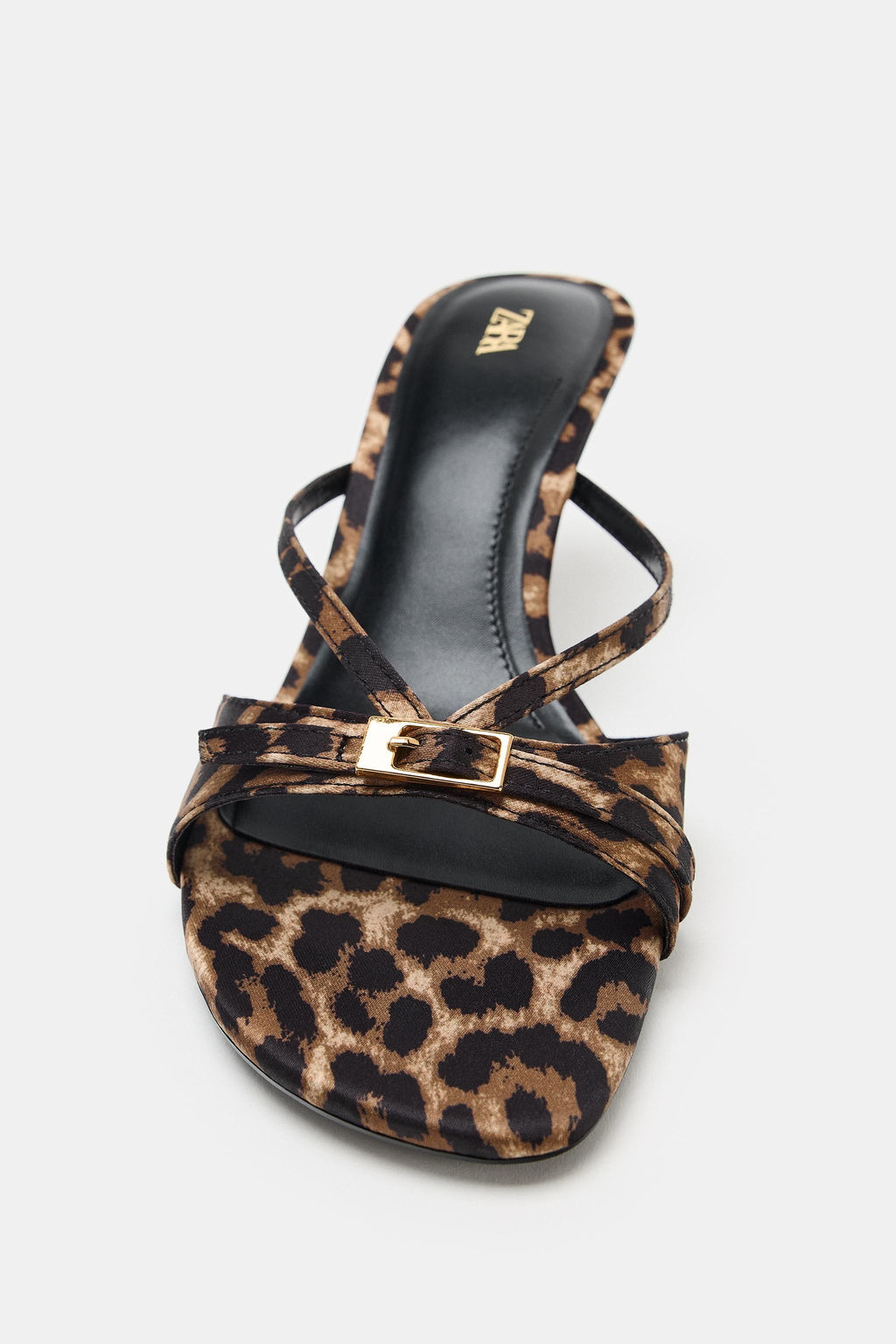 SANDALIA TAC?N ESTAMPADA / Leopardo - Zara фото 5