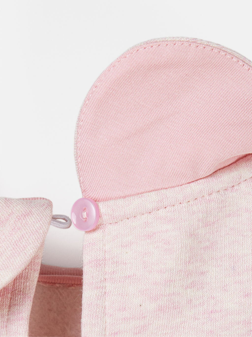 Свитшот Розовый меланж утепленный - Bungly фото 4