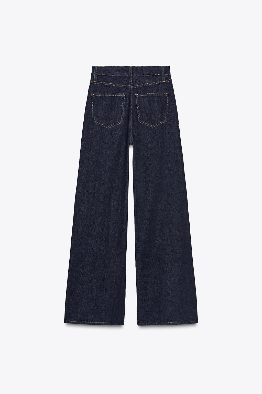 ZW COLLECTION HIGH-WAIST WIDE-LEG JEANS - Zara фото 7