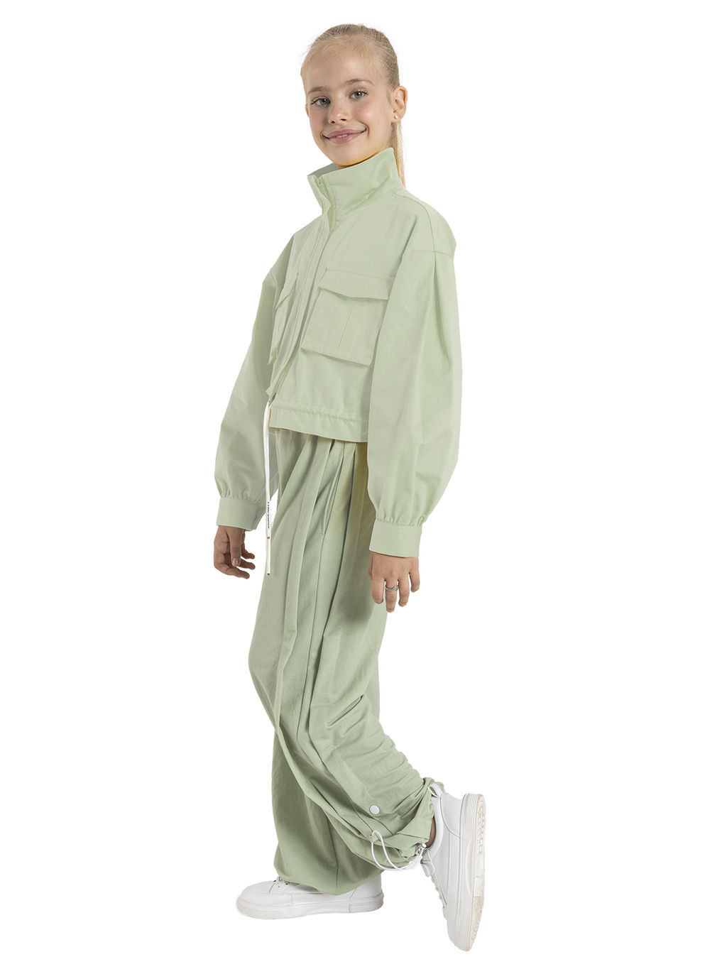 Куртка для девочки О56919 - Карамелли фото 3