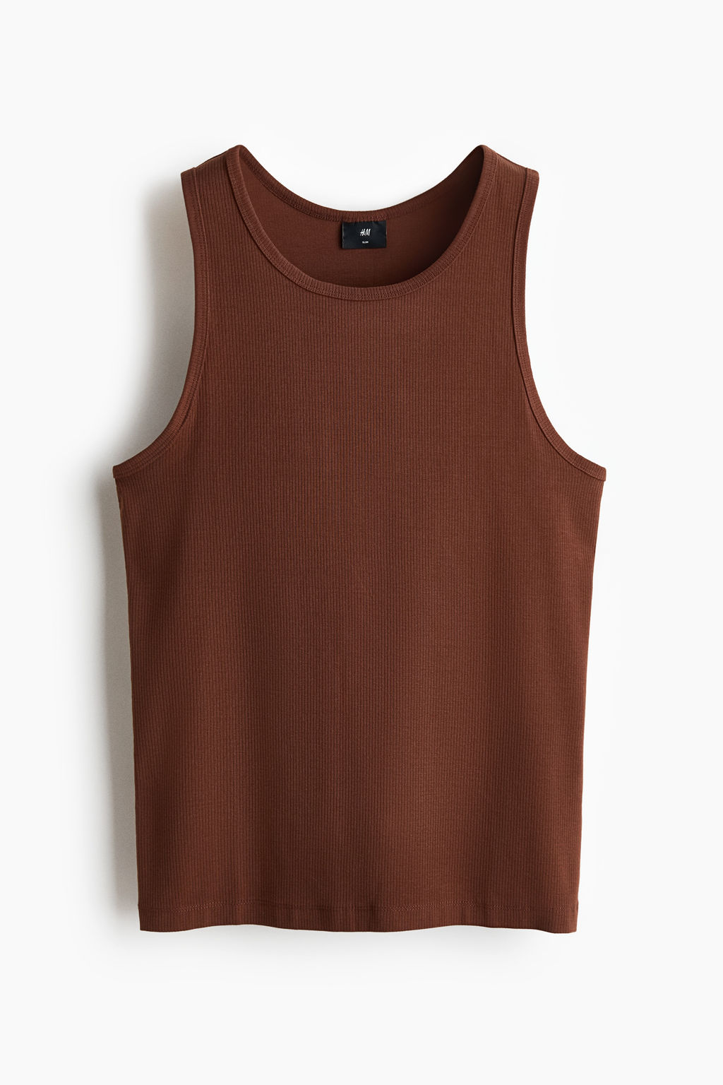 Camiseta sin mangas en canal? Slim Fit - H&m фото 10