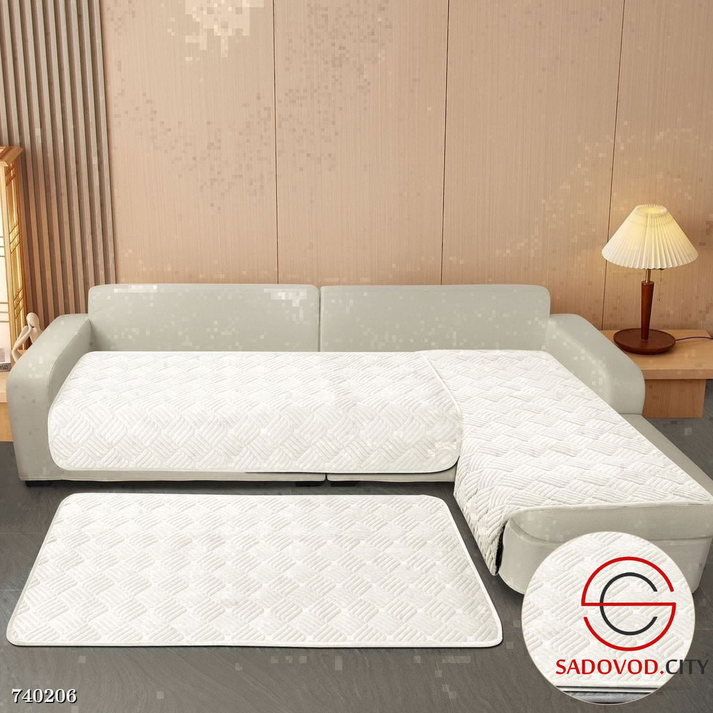 Накидки на диван набор